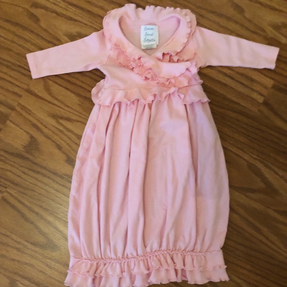 Lemon loves layette gown